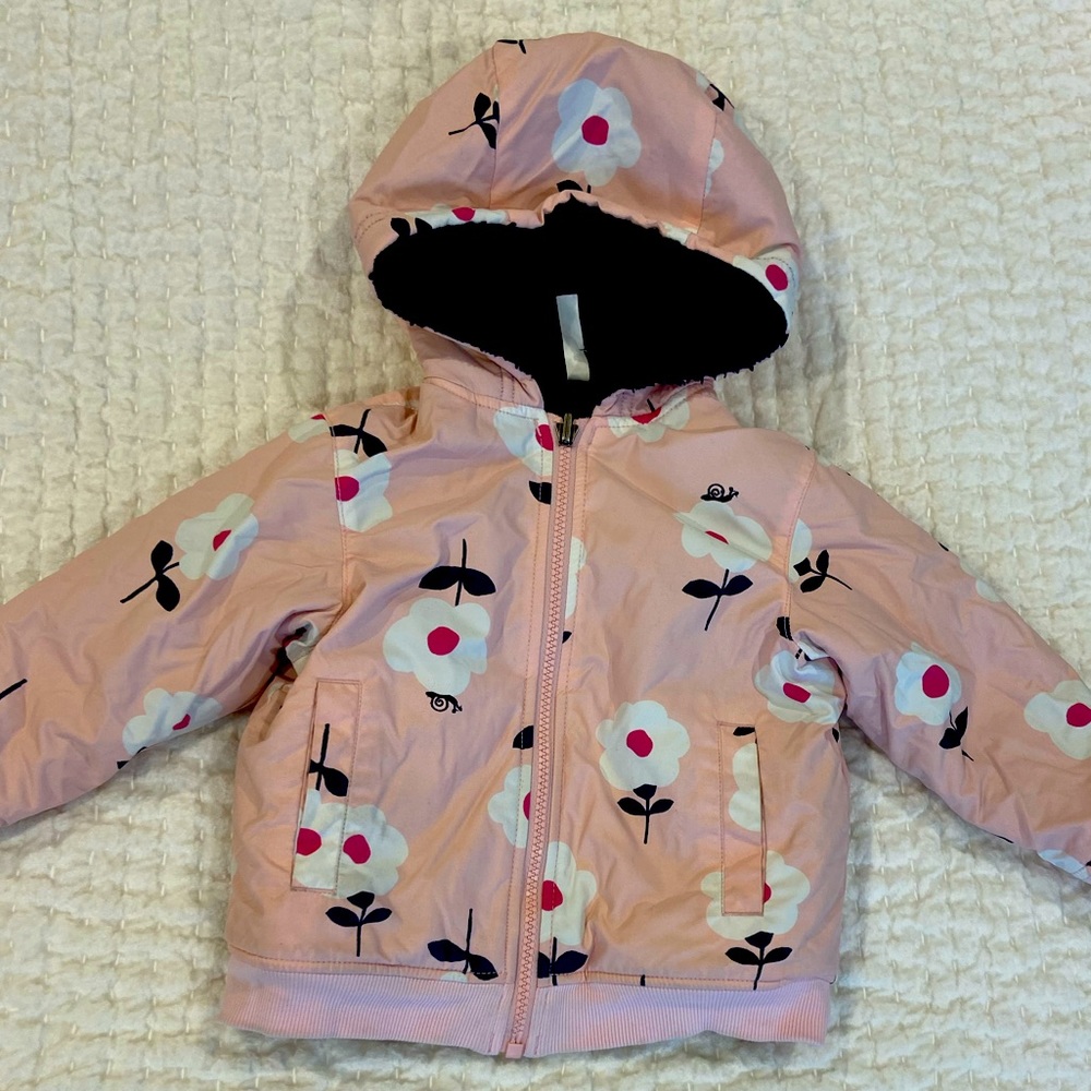 Hanna Andersson toddler’s reversible winter coat